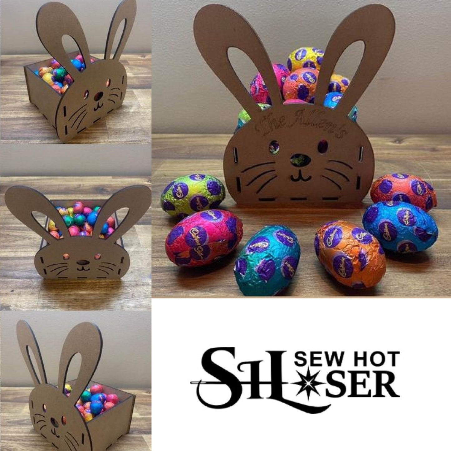 Easter Bunny Face Box