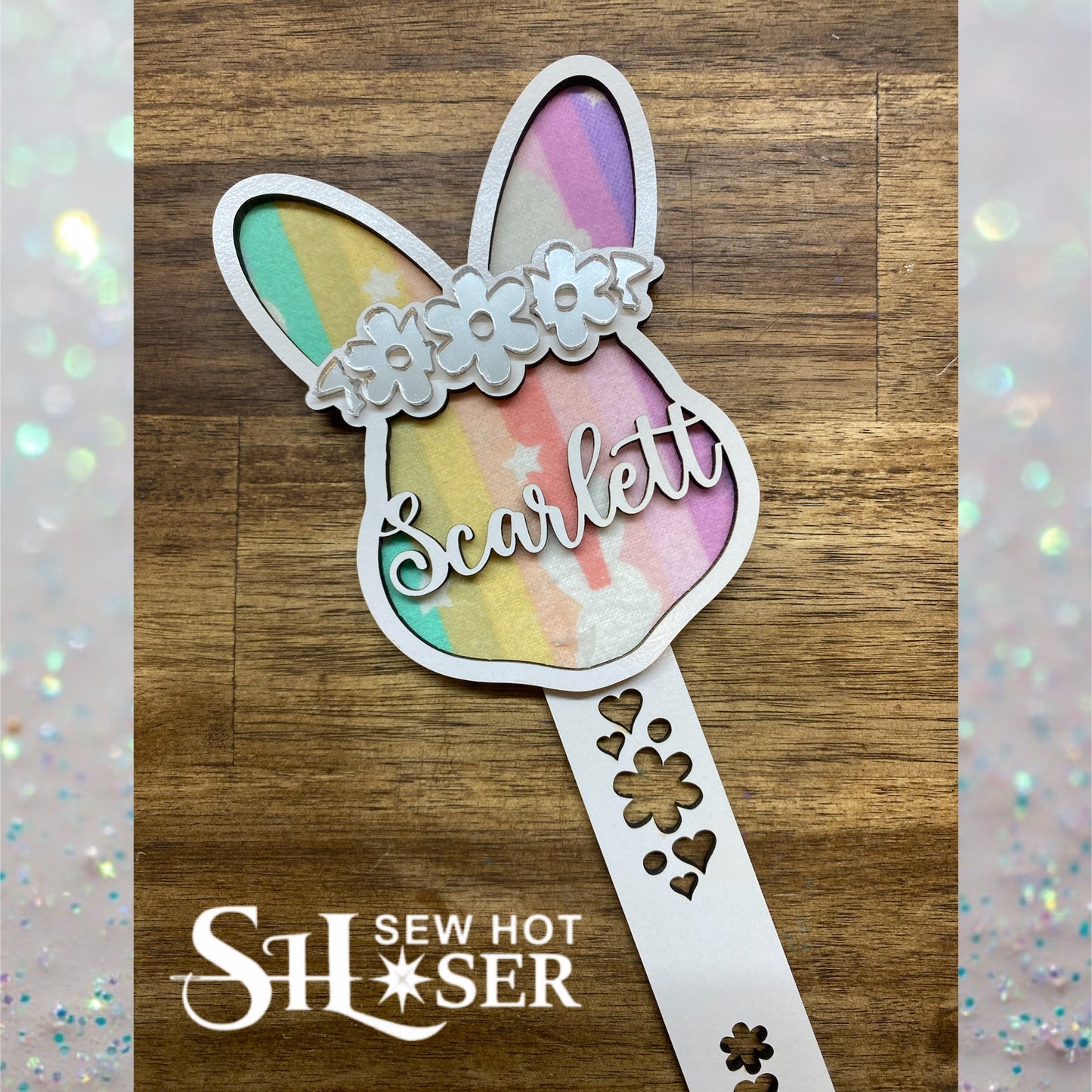 Children’s Personalised Easter Bunny Wand