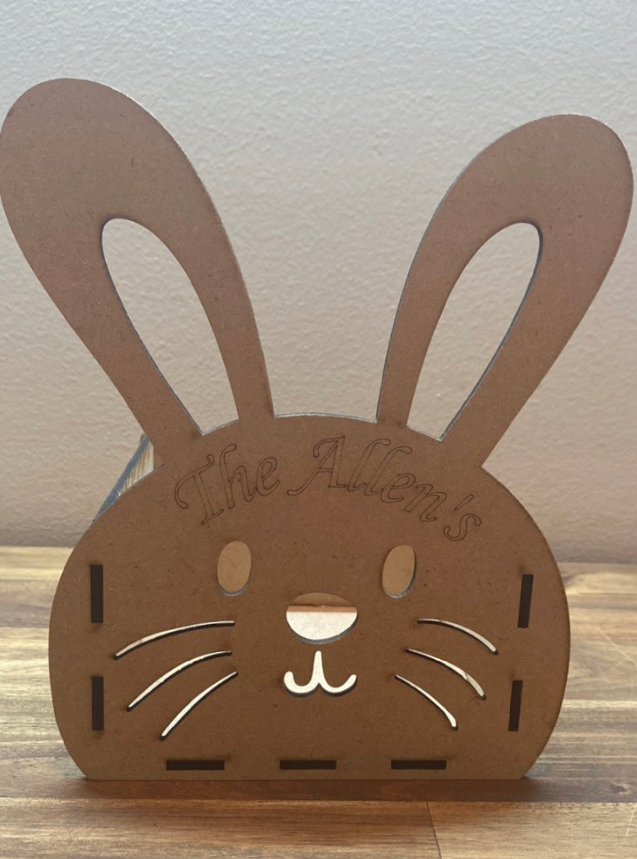 Easter Bunny Face Box