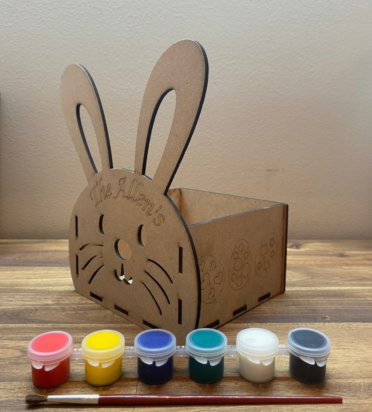 Easter Bunny Face Box